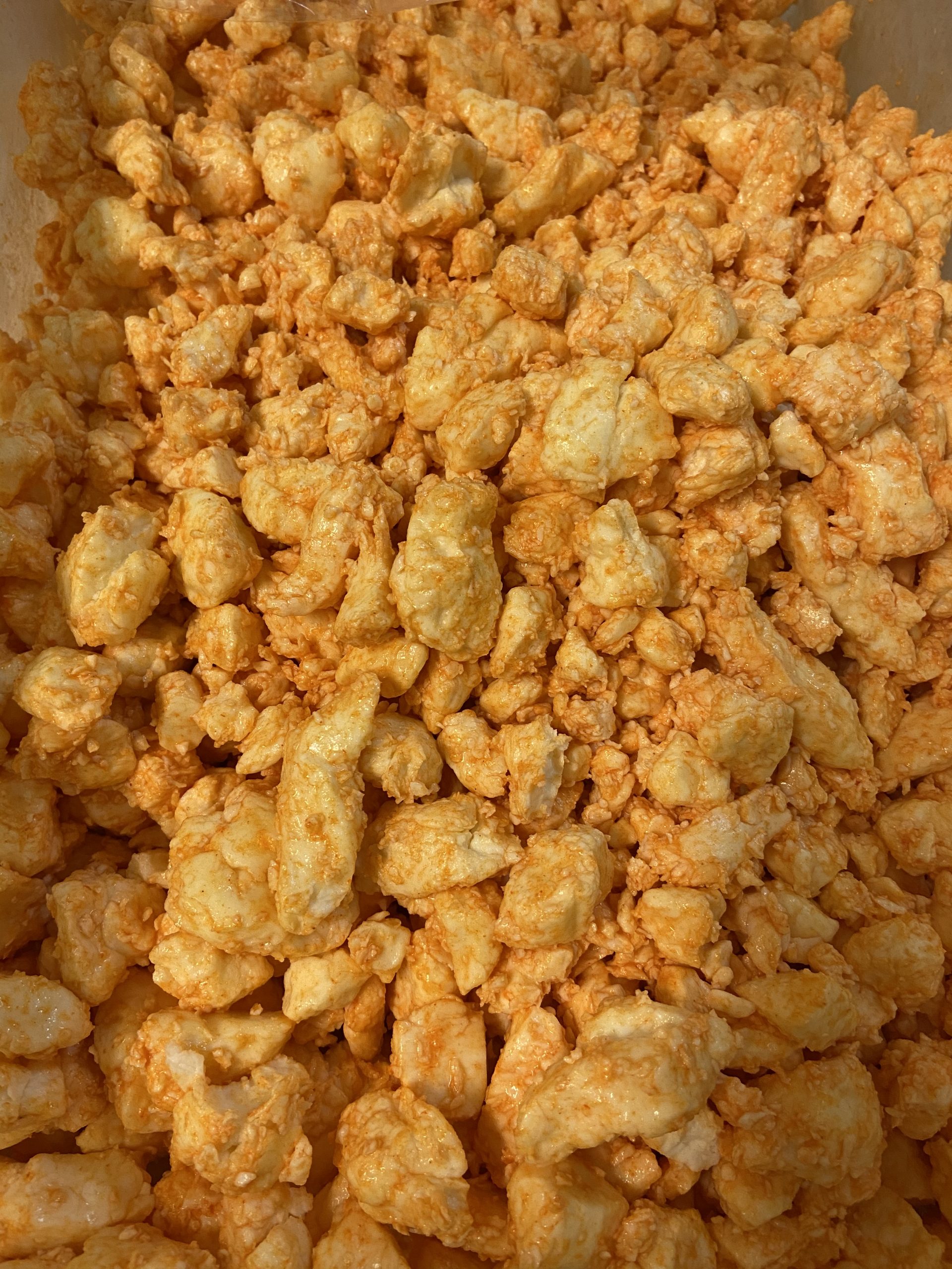 buffalo flavored curds